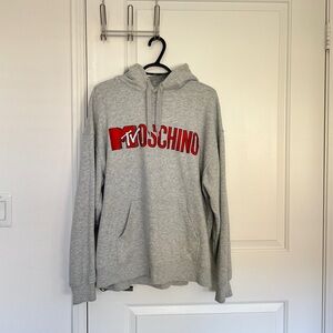 Moschino x HM grey hoodie